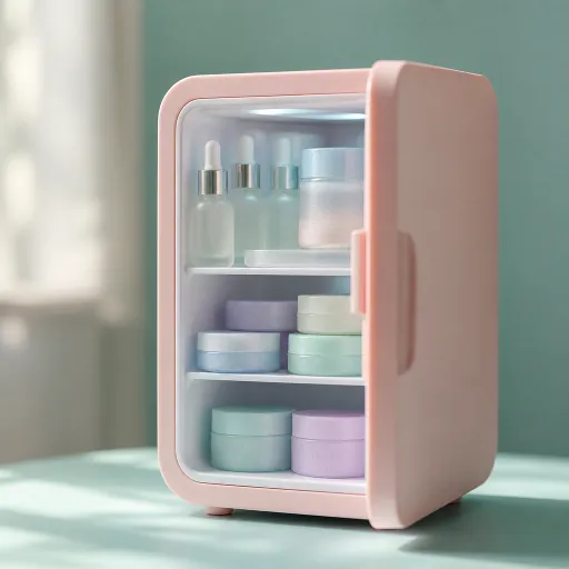Le frigo cosmétique : un nouvel allié pour vos produits de beauté