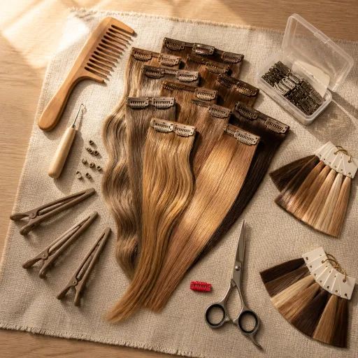 Hair clip : tout savoir sur les tendances et innovations dans les extensions à clips