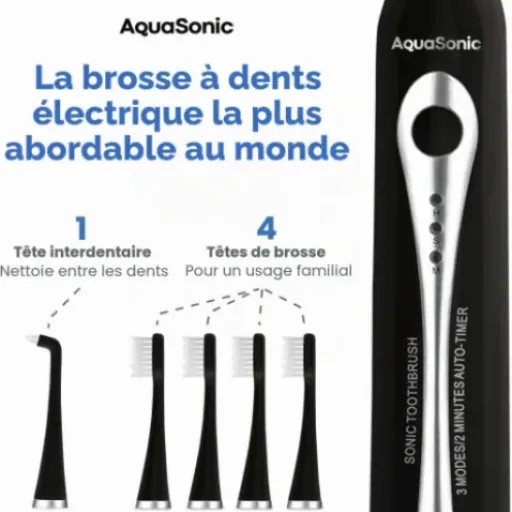 Test AquaSonic Home Dental Center : le combo brosse électrique + hydropulseur qui fait (presque) tout sur le lavabo