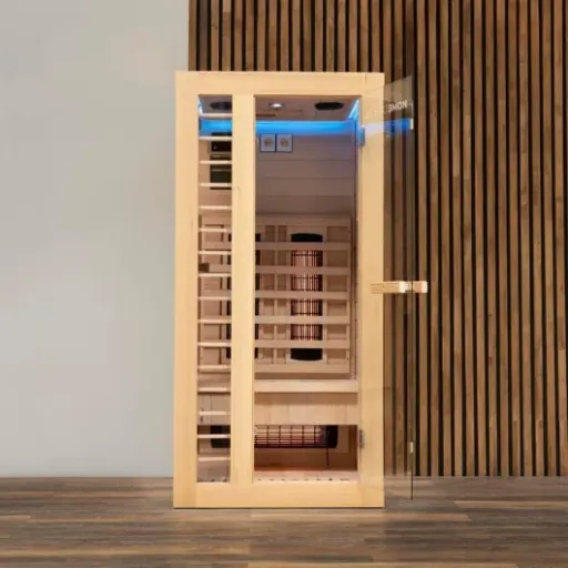 Test Home Deluxe REDSUN S Deluxe : la petite cabine infrarouge qui tient dans un coin de la maison