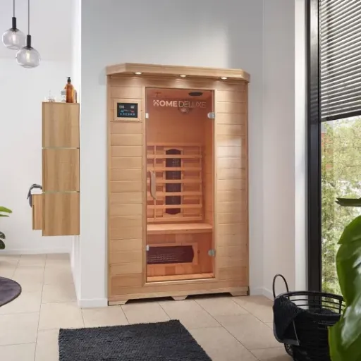 Test HOME DELUXE REDSUN M : la petite cabine infrarouge pour se faire un sauna à la maison sans gros travaux