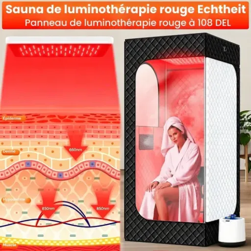 Test ITHERAU Sauna à vapeur portable : la cabine de sudation qui tient (à peu près) dans un placard