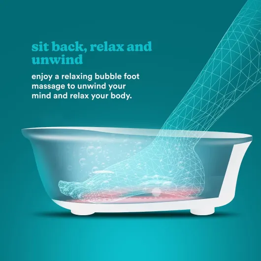 Deluxe Foot Spa Bain à Remous, Massage des Pieds Spa de luxe pour pieds