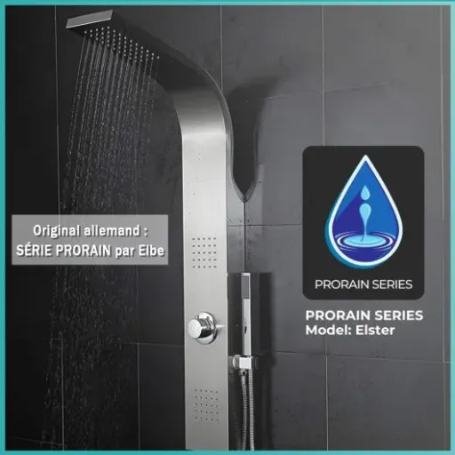 Test Elbe Panneau Colonne de Douche : un panneau hydromassant simple qui fait le job sans se ruiner