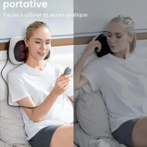Test RENPHO Coussin de Massage Dos/Cou : le petit masseur qui fait le job au bureau comme à la maison