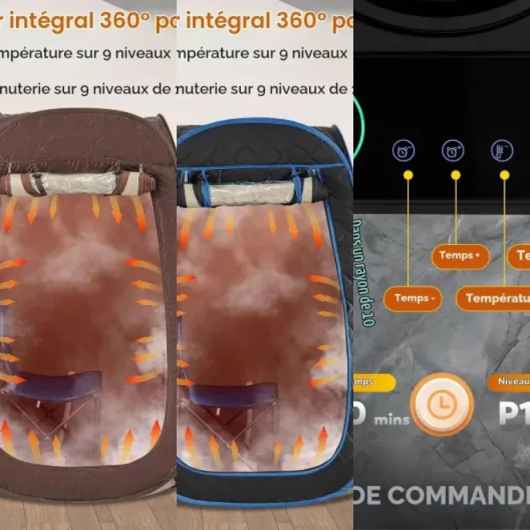 Notre sélection des 5 meilleurs hammams portables à vapeur (août 2026)