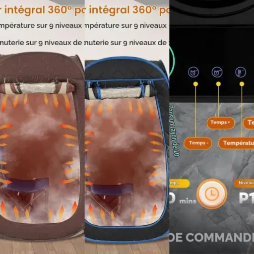 Top Hammams portables à vapeur
