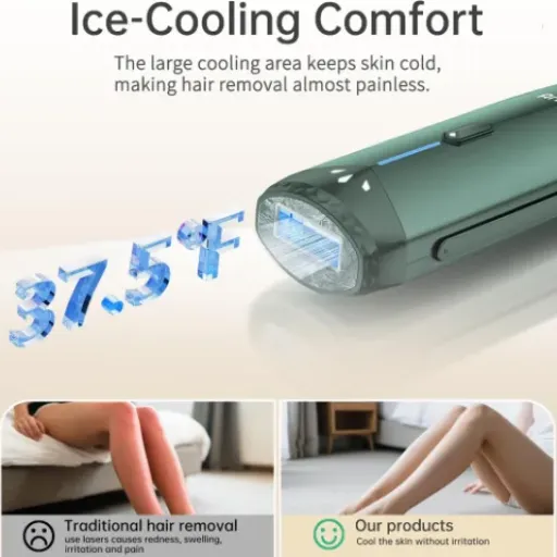 Test Ice Cooling IPL Amifiy T18A : l’épilateur maison qui mise tout sur le froid