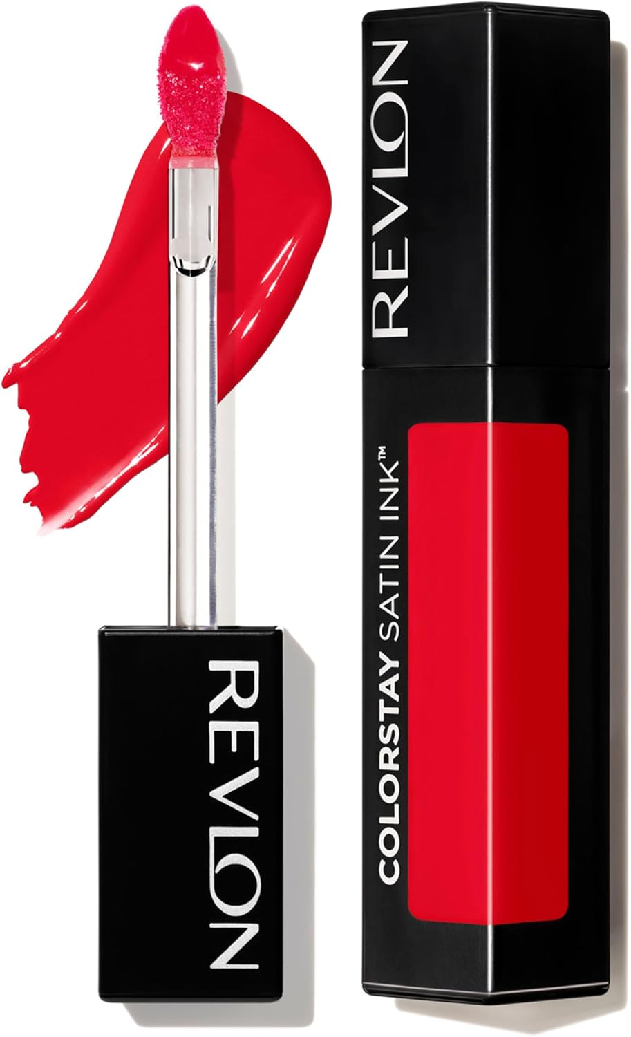 Colorstay Satin Ink, RougeàLèvresàBase d'Huile de Pépin de Cassis, Longue Tenue N015 Fire&Ice N°015 Fire&Ice