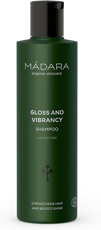 Organic Skincare - Shampooing Gloss And Vibrancy - 250 ml, avec Bouleau Nordique et Canneberge, Protecteur, Renforçant la brillance, Augmentant le volume, Végétalien, Certifié Ecocert Gloss and Vibrancy Shampoo