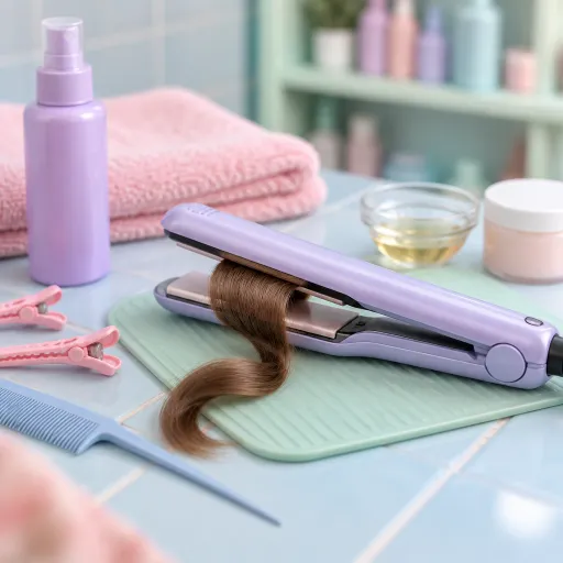 Techniques expertes pour boucler ses cheveux avec un lisseur sans les abîmer