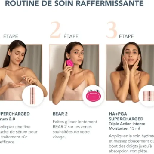 Avis FOREO Total Facelift BEAR 2 : le kit micro-courant qui vise le lifting maison sans aiguille
