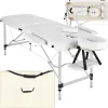 Avis TecTake Table de Massage Pliante 2 Zones Aluminium : une table légère et pratique pour usage pro ou à domicile