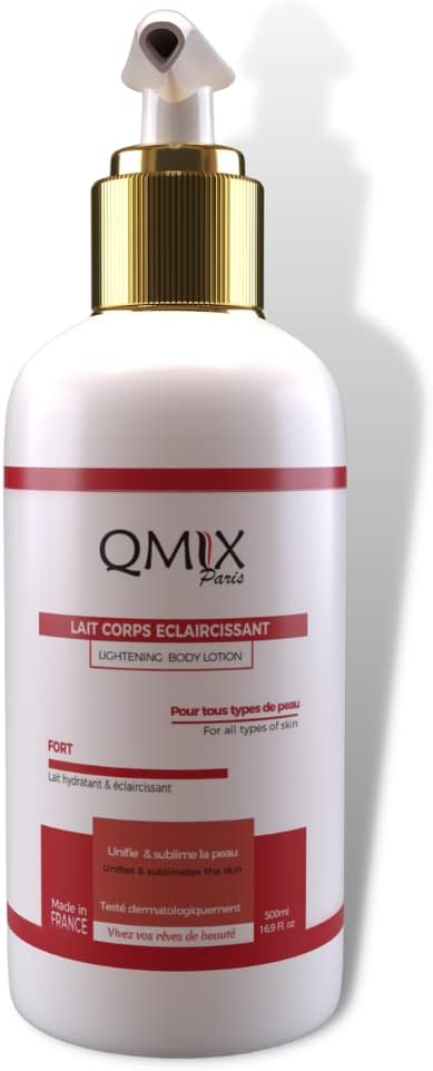 Lait éclaircissant a la busserole et actif éclaircissant pour les peaux à tendance hyperpigmentée