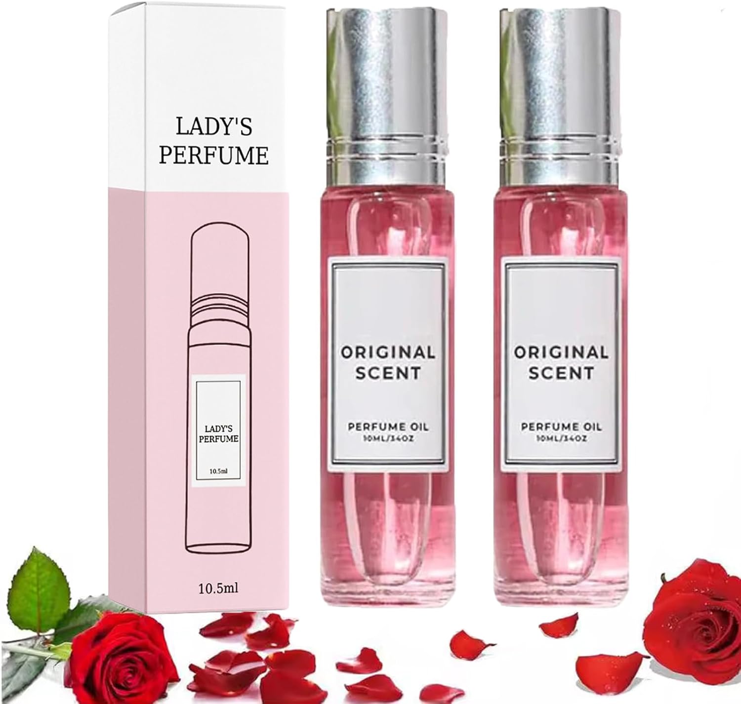 Parfum Pour Femme,Parfum Roller Ball,Roll-On Flavor Parfum,Pour Obtenir Une Note De Parfum Longue Durée,Eau De Parfum Femme