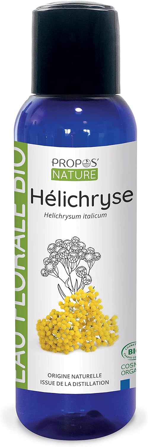 Hydrolat d’Hélichryse italienne corse Bio - Helichrysum italicum - Origine France - 100ml - PROPOS'NATURE