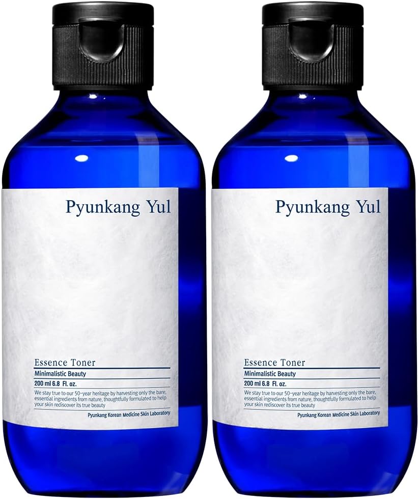 [PKY] PYUNKANG YUL Toner Essence Visage 200 ml Lot de 2 - Hydratant et Astringent Visage Coréen pour Peaux Sèches et Mixtes