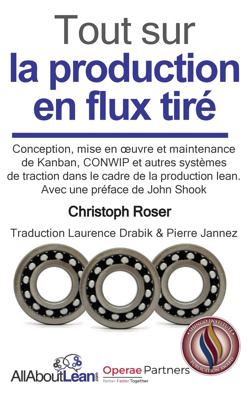 Tout sur la production en flux tiré: Conception, mise en œuvre et maintenance du Kanban, CONWIP et autres systèmes de traction dans le cadre de la production lean.
