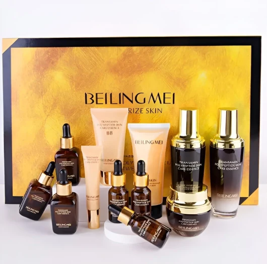KIT RUTINE COREENNE - 12 produits, pour un soin complet du visage, cosmétique du visage pour tous types de peaux - Formules coréennes chargées d'ingrédients actifs