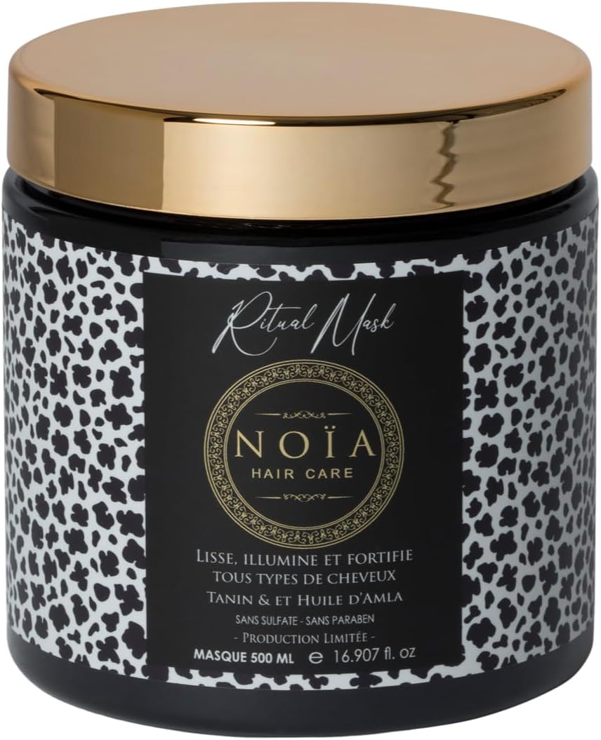 Masque soin Tanin & Huile d'amla - Gamme Ritual - Lifting Capillaire - Edition limité - NOÏA HAIR - 500ML