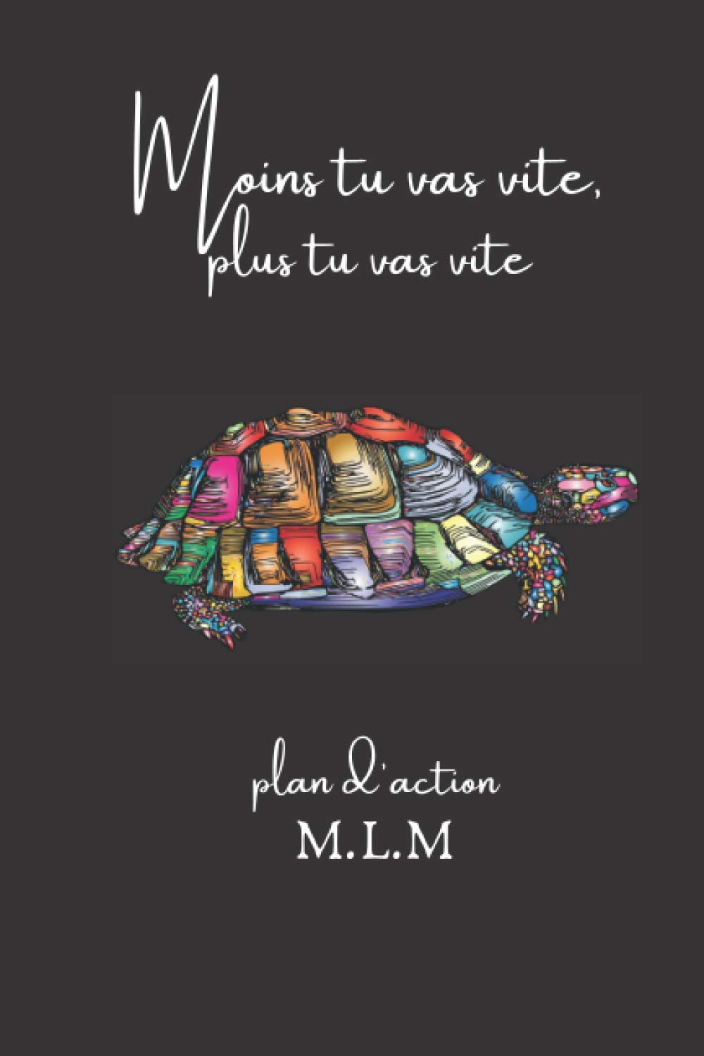 Plan d'action MLM carnet tortue couleurs: mon carnet de travail en marketing de réseau, vente directe