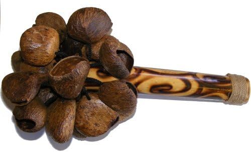 Produit du commerce équitable (châtain Balinaise Shaker Pangi) Seed Shaker