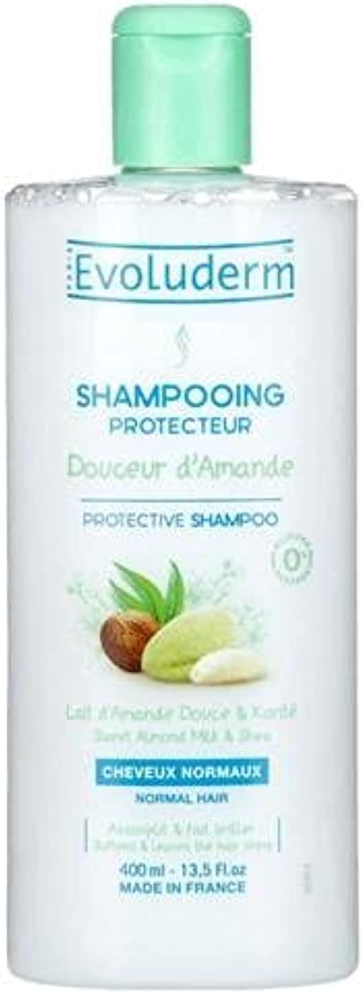 Shampoing Protecteur Douceur d'Amande – 400 ml – 95% d’Origine Naturelle – Végan – Fabrication Française