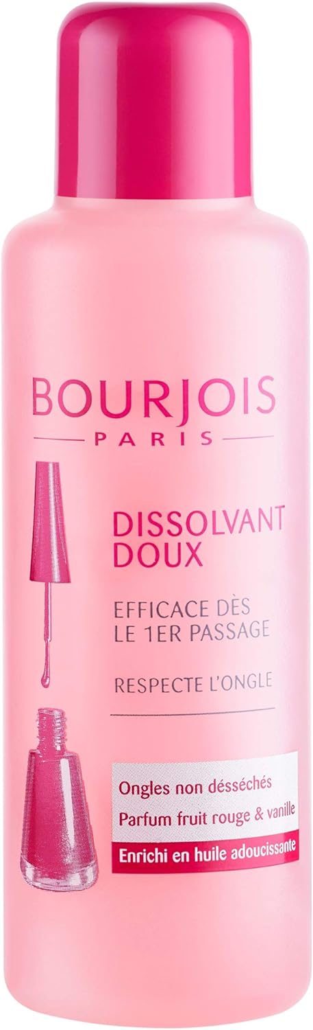 Dissolvant Doux - Sans Acétone - Ne Dessèche Pas - Unique 125ml