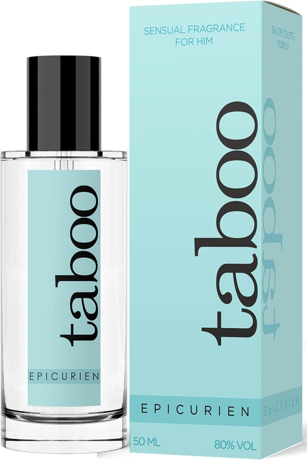 Générique Perfume For Man Taboo Epicuien - Pour Homme Phéromones Parfums de Séduction Attire les Femmes, Pheromone Perfume Cologne, Attracts Women, 50 ML