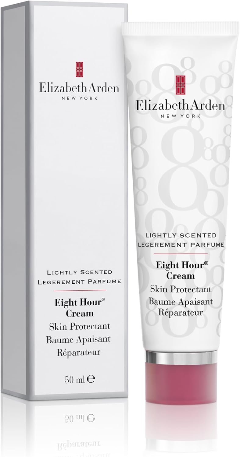 Elizabeth Arden Eight Hour Cream Skin Protectant Original for Face & Body, 50ml, Soothes & Protects Skin, Hydrates & Nourishes Dry, Chapped Skin, Unisex