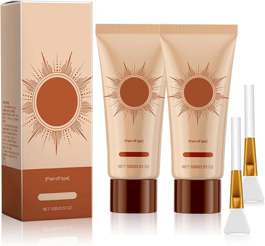 Masque Nuit au Collagène Coréen Peel-Off – 2 Pièces,Effet Lifting Immédiat, Éclat Instantané,Avec Acide Hyaluronique,Pour Peau Ferme & Hydratée (Tous Types)