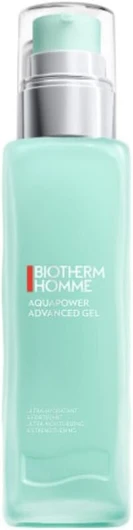 HOMME, Aquapower Advanced Gel, Gel Ultra-Hydratant et Fortifiant Visage Homme, Soin Visage Homme, Peaux Normales à Mixtes, Texture Non Collante, 75 ml