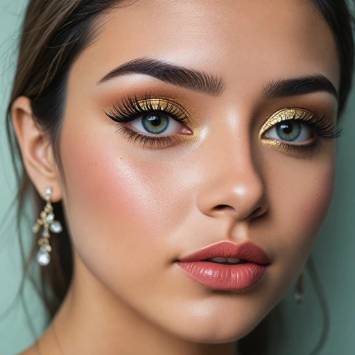 Éclat doré : le mascara qui illumine votre regard