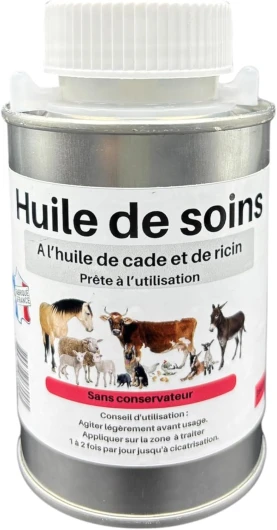 Huile de soins à l'huile de cade 250 gr