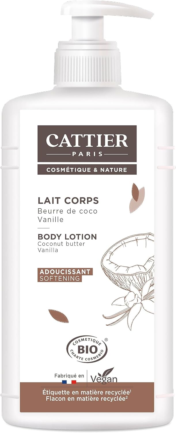 Hydratant - Nourrissant - Adoucissant Lait Coco Vanille BIO 500 ml