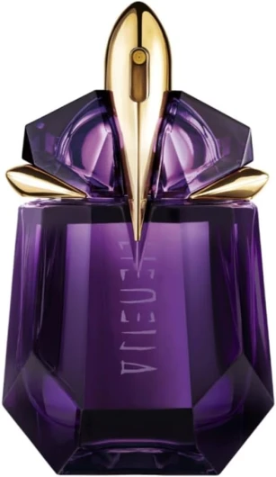 MUGLER ALIEN Eau de Parfum Rechargeable, Parfum pour Femme Ambré Boisé Floral, Parfum Féminin