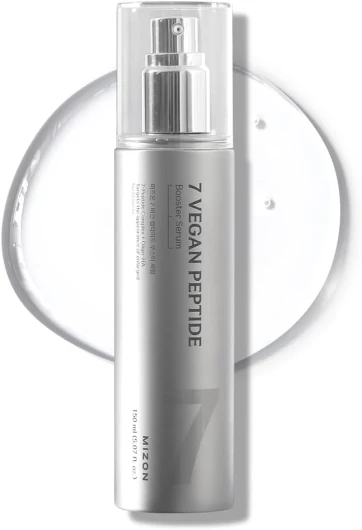 [MIZON] 7 VEGAN PEPTIDE BOOSTER SERUM (150ml) Soin Coréen - Glass skin en 7 secondes - Réduction des pores - 7 Solutions Anti-Imperfections - Hydrate & sublime votre peau