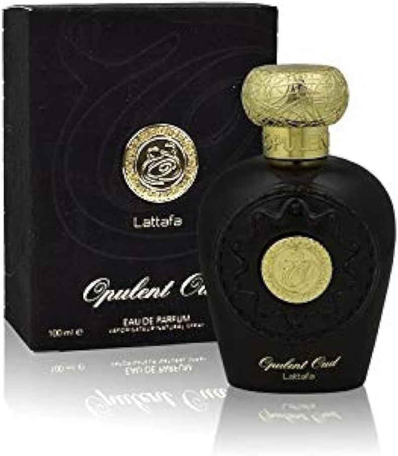 Lattafa Perfumes Opulent Oud - Parfum sombre, sucré et épicé avec un Oudh boisé