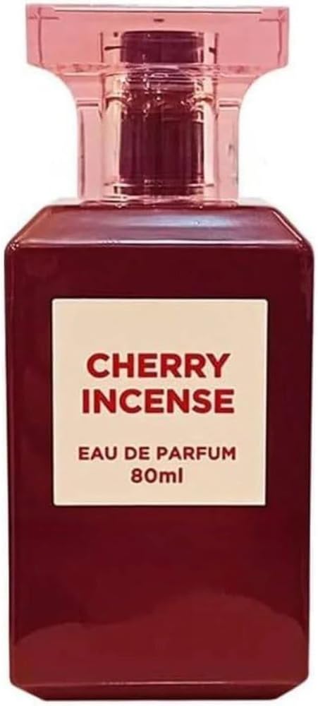 Fragrance World Cherry Incense Eau Parfumée Unisexe 80 ml Eau de Parfum Arabe pour Homme et Femme
