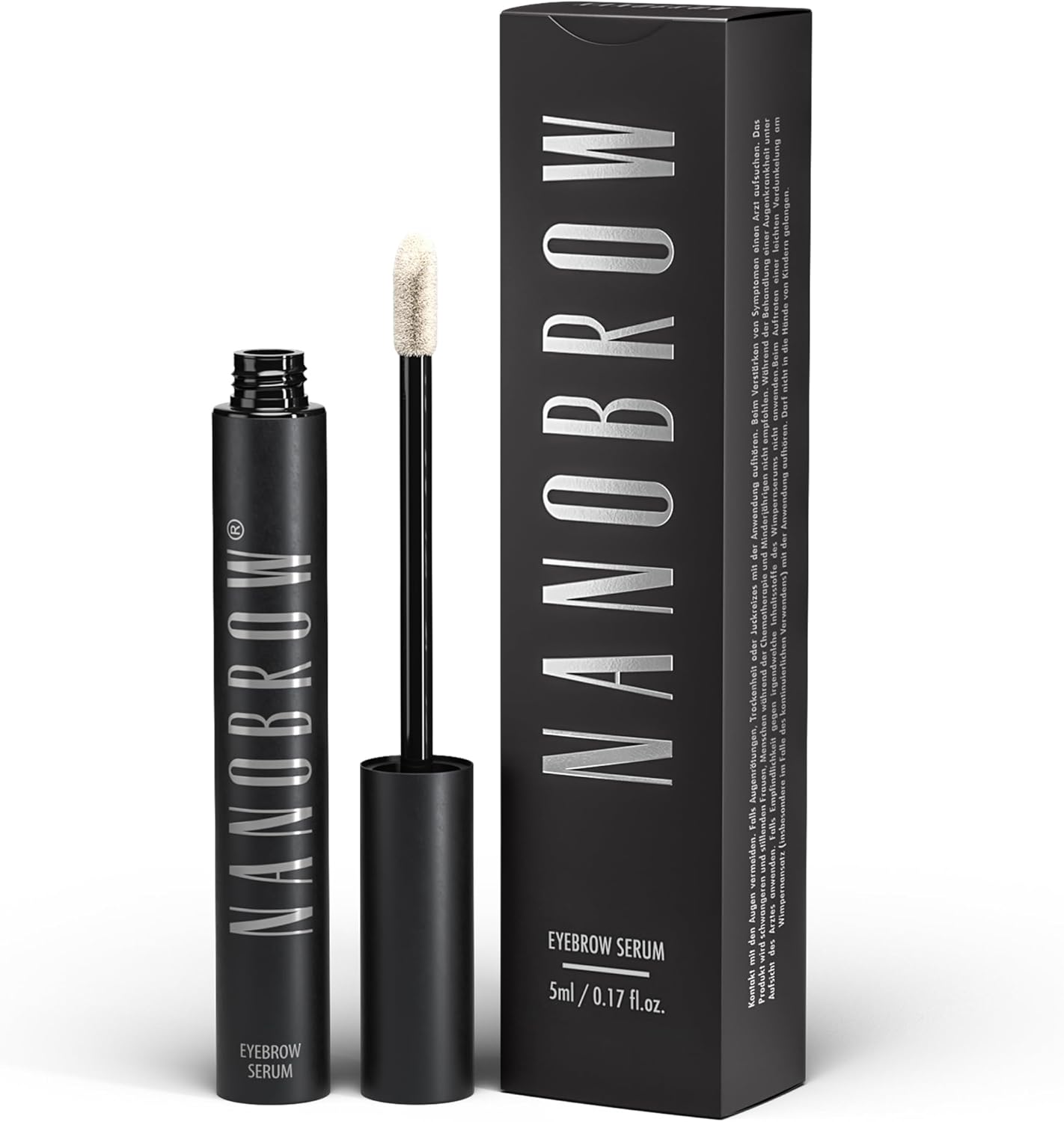 Sérum pour sourcils Nanobrow Eyebrow Serum 5ml - Sérum pour les sourcils stimulant la croissance, épaississant et renforçant