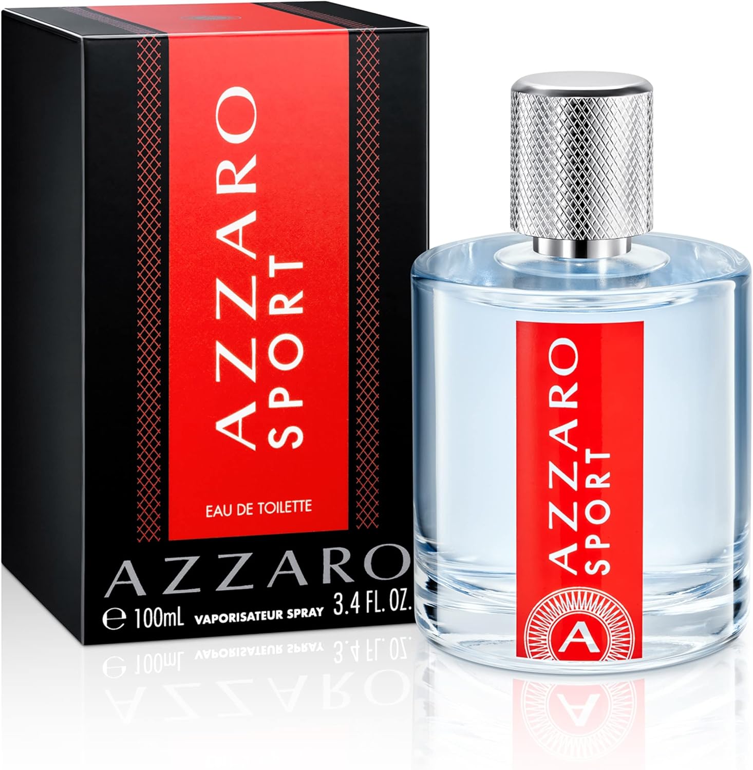 Azzaro Sport Eau de Toilette - Parfum pour homme frais et pur - Fragrance agrumée, aromatique et boisée - Pour un port quotidien décontracté - Parfum de luxe pour homme