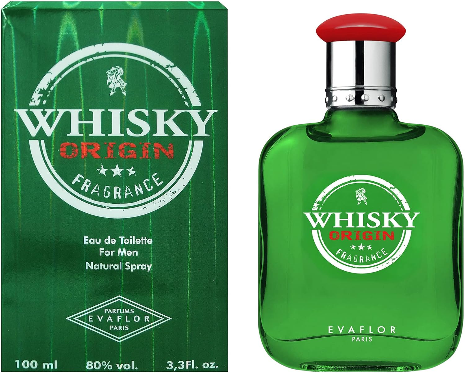 WHISKY Origin • Eau de Toilette 100 ml • Vaporisateur • Parfum Homme • EVAFLORPARIS