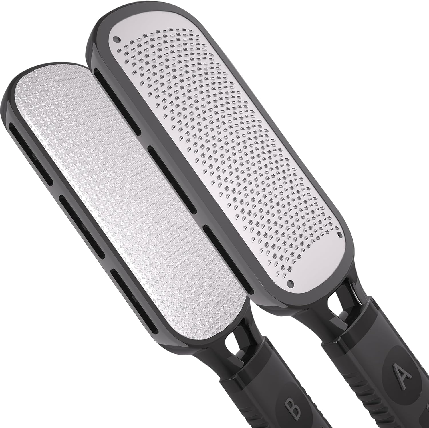 Antonki Rapeuse Pieds, Râpe Pieds Manuelle Double Face pour Peaux Mortes et Callosités - Outil de Pédicure pour Pierre Ponce Lavable et Réutilisable