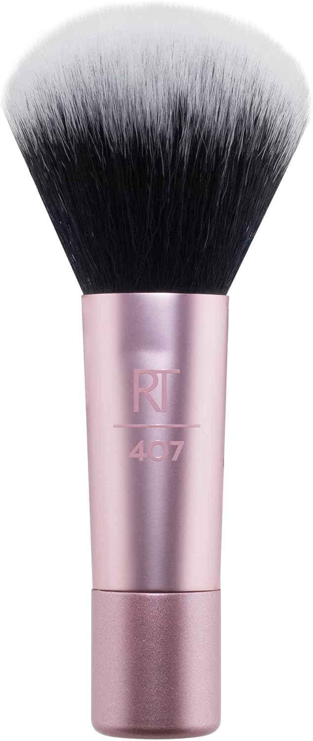 Mini pinceau de maquillage multitâche , pour fard à joues, poudre bronzante et poudre, pinceau pour le visage avec poils synthétiques découpés sur mesure,1 unité 1 Mini Travel Size Multitask Makeup Brush