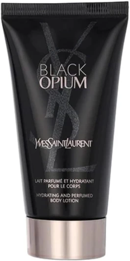 Yves Saint Laurent YSL Lotion pour le corps hydratante et parfumée à l'opium noir, 50 ml (taille voyage)