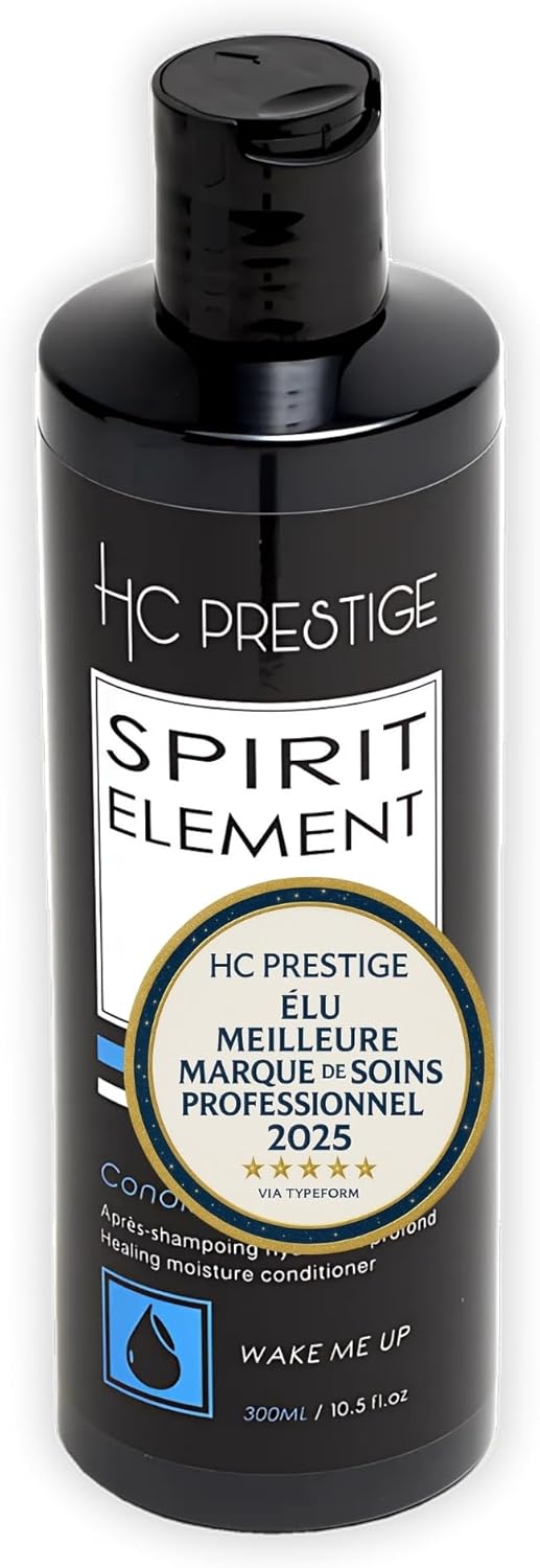 Wake Me Up – Après-Shampoing Hydratant 300ml – Acide Hyaluronique, Immortelle & Macadamia – Cheveux Secs, Bouclés ou Abîmés – Sans Sulfate ni Silicone – Made in France Hydratant Profond Après Shampoing