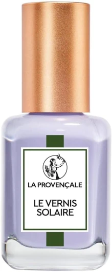 Maquillage - Le Vernis Solaire - Vernis à Ongles Longue Tenue - Enrichi en Huile d'Olive Bio AOP Provence - Fini Brillant Laqué - Teinte : Épi de Lavande Epis de Lavande (503) 13 ml (Lot de 1)