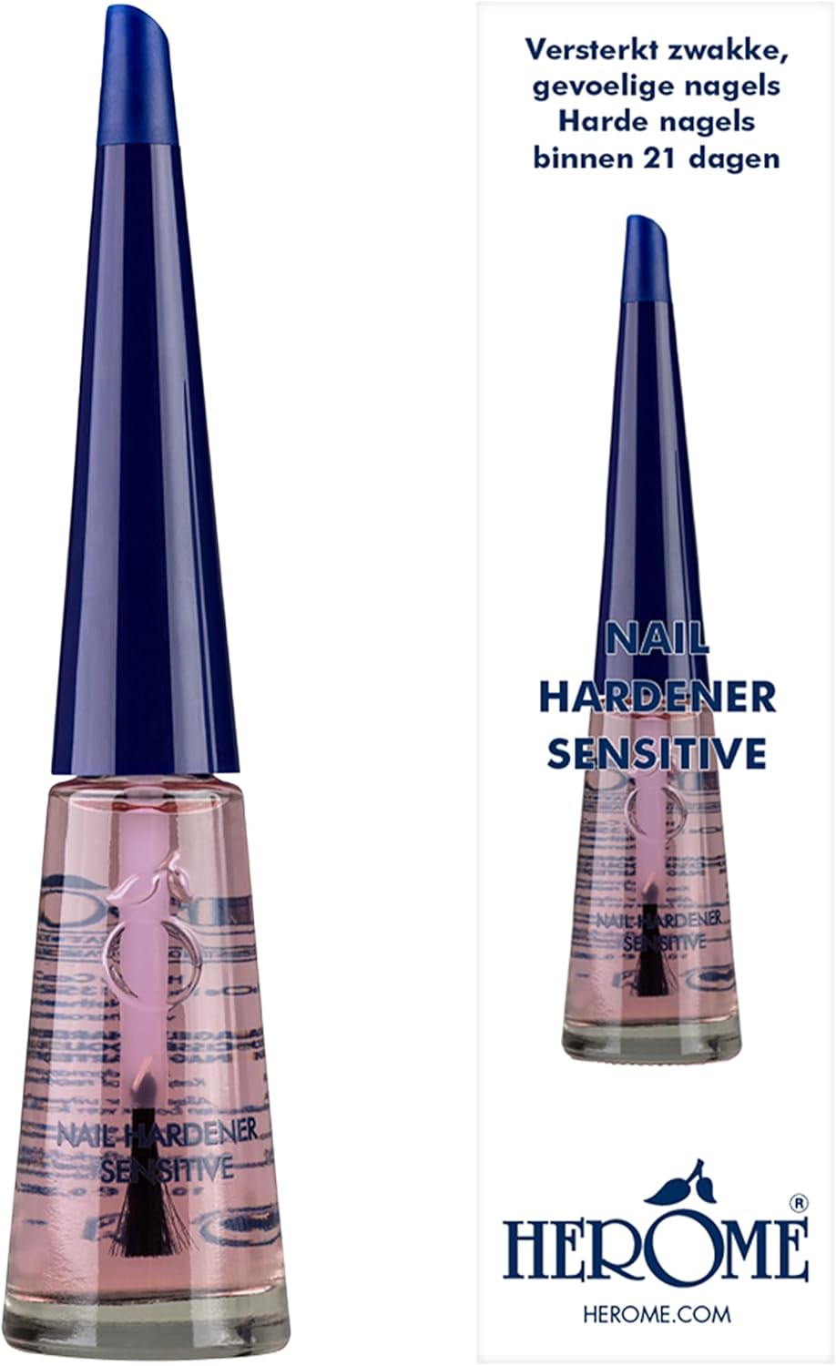 Durcisseur Sensitive - Avec Keratin - Garantit des Ongles Plus Longs et Forts Dans 30 Jours (Nail Hardener Sensitive) - 10ml - Single