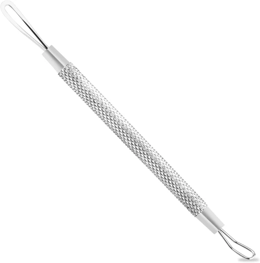 Extracteur de Points Noirs Professionnel - Outil Double Face Pour Soins de la Peau - Doux Au Toucher et Design