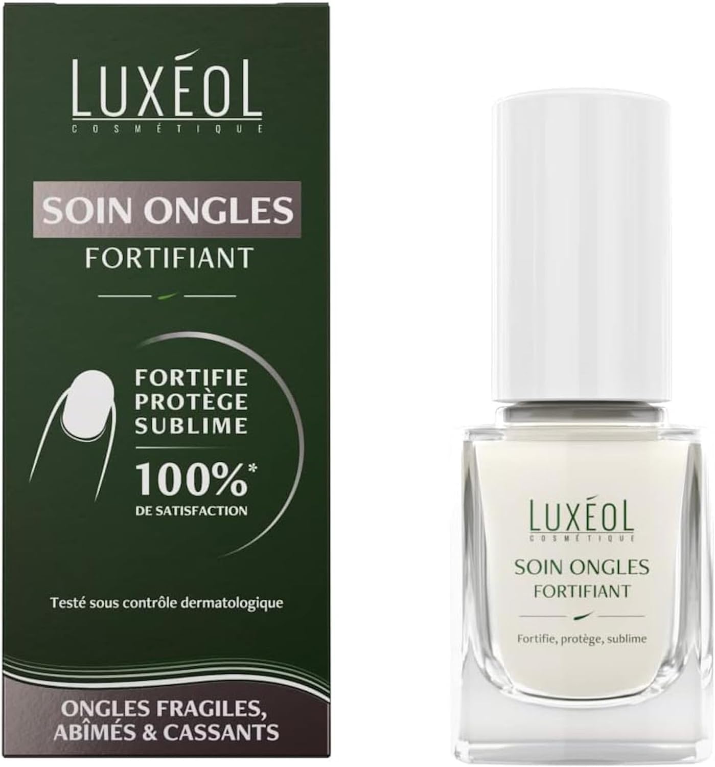 Soin Ongles Fortifiant - Soin pour les ongles en vernis - Fortifie, protège et améliore l'état des ongles - 11 ml